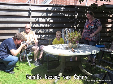 Met Conny en familie